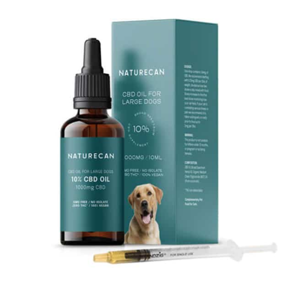 HUILE CBD POUR CHIENS - 10% CBD