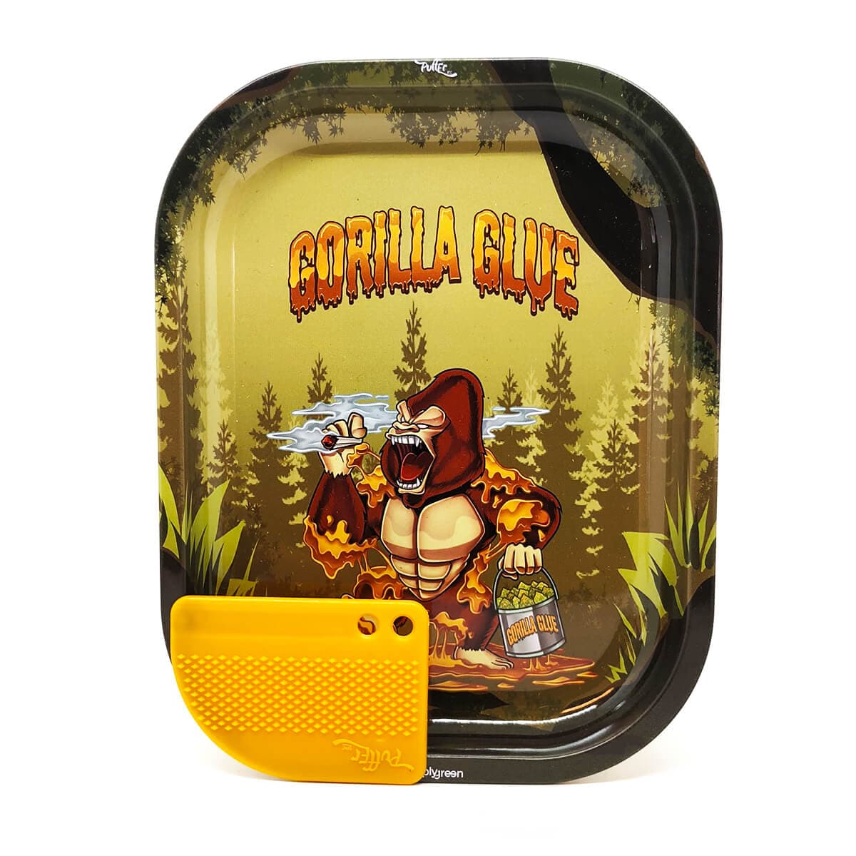 Plateau à rouler Gorilla Glue avec carte grinder magnétique
