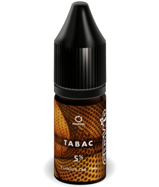 E-LIQUIDE CBD - 500mg - Tabac